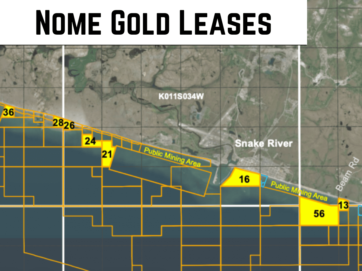 Nome Gold Leases for Sale
