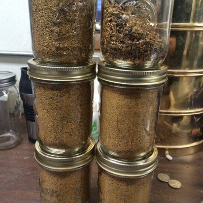 Jars of Gold from the Christine Rose on Bering Sea Gold