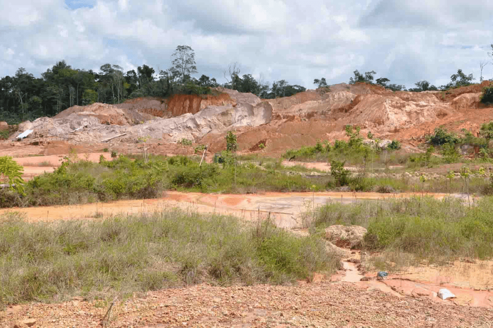 abandoned gold mine